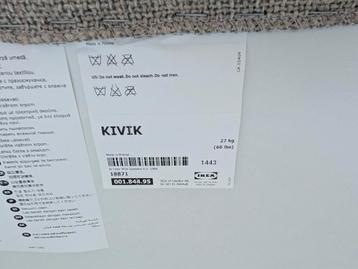 Ikea Kivik 3 zits bank beige met hocker/poef - zeer goed! - afbeelding 10 Ikea Kivik 3 zits bank beige met hocker/poef - zeer goed! - afbeelding 10