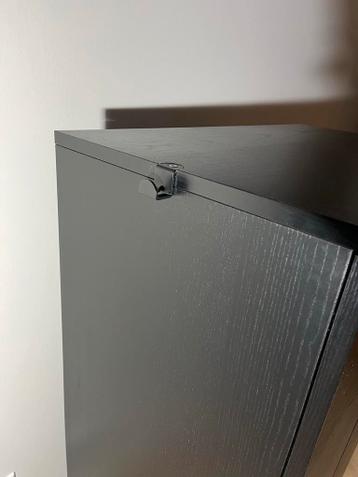 Ikea Galant kast met deuren. Zwart gebeitst essenfineer - afbeelding 5 Ikea Galant kast met deuren. Zwart gebeitst essenfineer - afbeelding 5