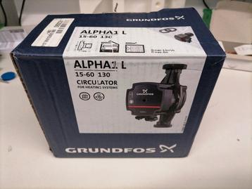  2x Grundfos Alpha 1 20-60 N 150 Circulatie waterpomp NIEUW 