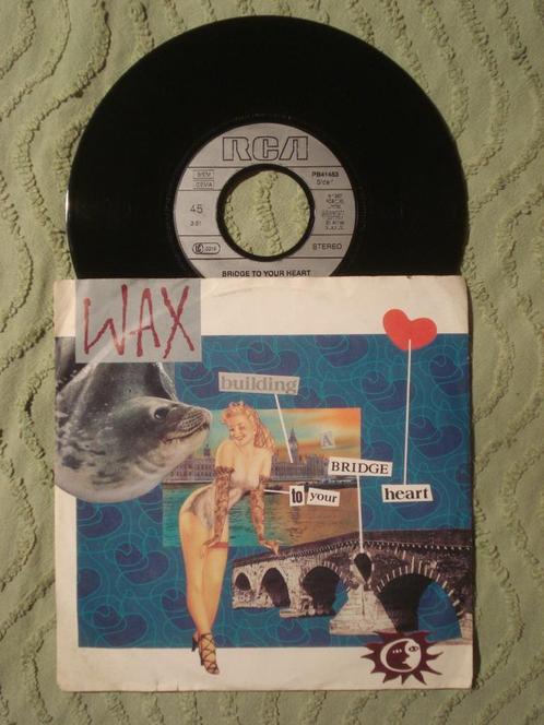 Wax 7" Vinyl Single: ‘Building a bridge to your heart’ (D), Cd's en Dvd's, Vinyl Singles, Single, Pop, 7 inch, Ophalen of Verzenden
