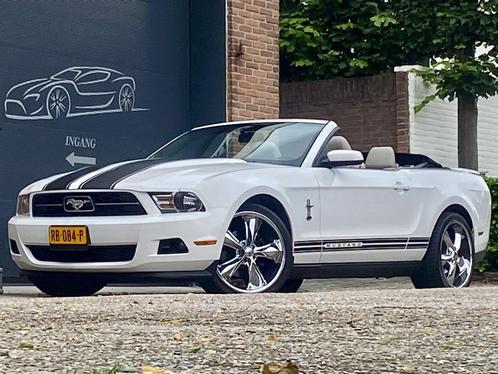 Ford Mustang met nieuwe cabriokap, Auto's, Ford Usa, Bedrijf, Te koop, Mustang, ABS, Achteruitrijcamera, Airbags, Airconditioning