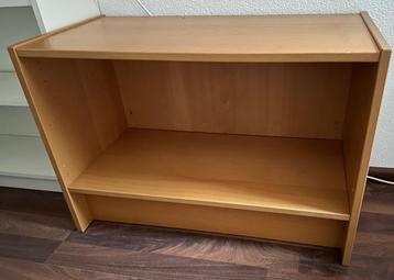 Ikea Effektiv kastje (2 stuks) (84 x 60 x 41) - kleur beuken