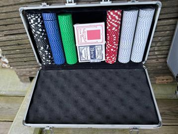 Pokersets met 3 koffer