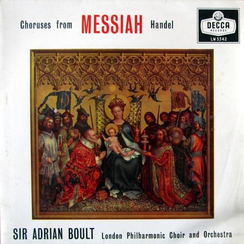 1959	Messiah	 (Handel)			10’ LP, Cd's en Dvd's, Vinyl | Overige Vinyl, Zo goed als nieuw, 10 inch, Verzenden