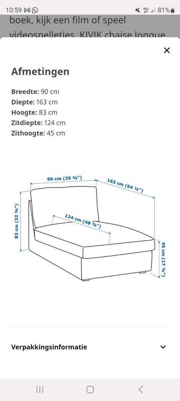 Ikea Chaise Longue donker grijs - afbeelding 6 Ikea Chaise Longue donker grijs - afbeelding 6