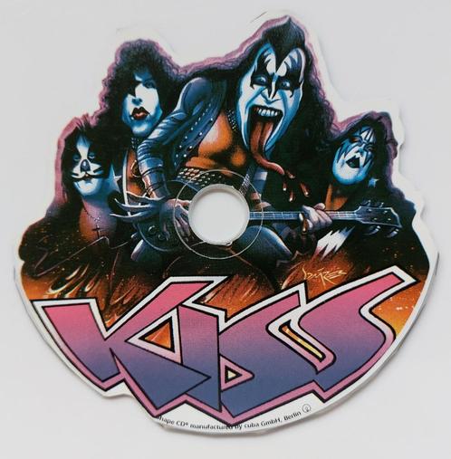 Kiss - Shaped CD, Cd's en Dvd's, Cd's | Hardrock en Metal, Zo goed als nieuw, Verzenden