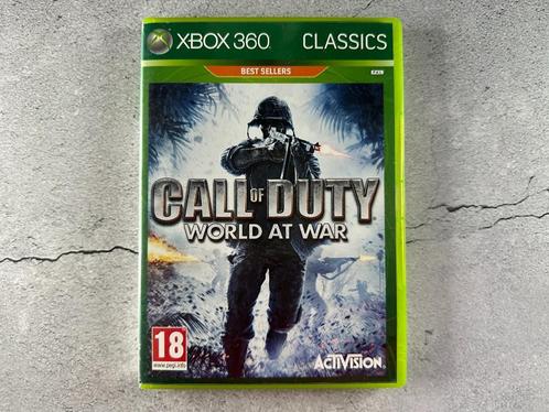 Call of Duty World at War Xbox 360 Classics Best Seller, Spelcomputers en Games, Games | Xbox 360, Zo goed als nieuw, Shooter