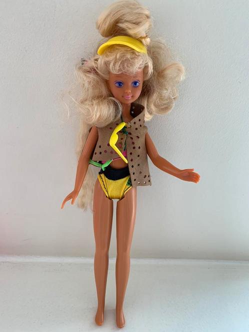 Barbie Skipper strand met Jet ski!, Verzamelen, Poppen, Zo goed als nieuw, Pop, Ophalen of Verzenden