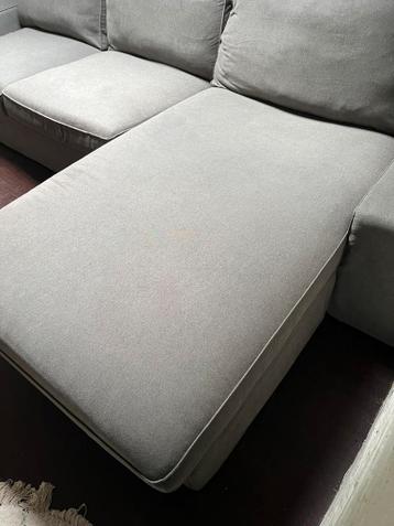 KIVIK 3-zitsbank met chaise longue, Tibbleby beige/grijs - afbeelding 4 KIVIK 3-zitsbank met chaise longue, Tibbleby beige/grijs - afbeelding 4