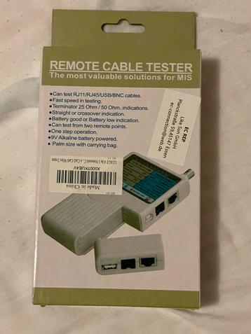 Rj11 Rj45 Usb Bnc Lan Network Cable Tester / kabel tester