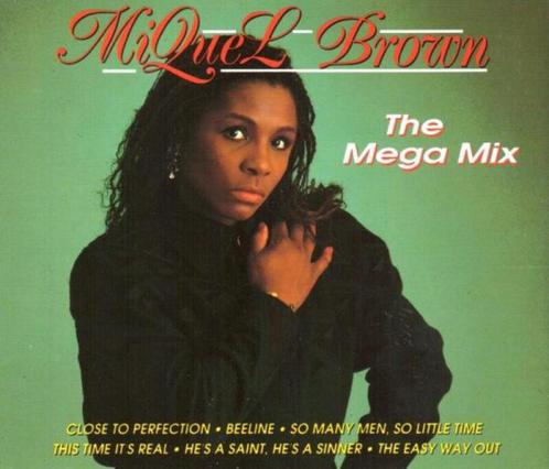 Miquel Brown – The Mega Mix CD Maxisingle 1993  💿, Cd's en Dvd's, Cd Singles, Zo goed als nieuw, Dance, 1 single, Maxi-single
