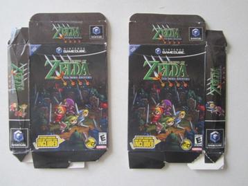 Legend of Zelda 4 four swords box Nintendo Gamecube
