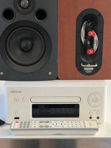 Denon RCD-N8 Q-speakers, versterker al verkocht