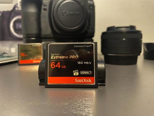 Sandisk Extreme Pro 32 gb EN 64 gb 160 Mb/s UDMA 7 (65), Audio, Tv en Foto, Fotografie | Geheugenkaarten, Zo goed als nieuw, Compact Flash (CF)