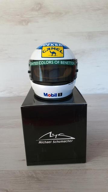 Michael Schumacher Benetton 1992 1st win Spa helm 1/2 