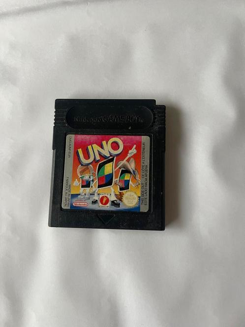 Uno Gameboy, Spelcomputers en Games, Games | Nintendo Game Boy, Zo goed als nieuw, Puzzel en Educatief, 1 speler, Vanaf 3 jaar