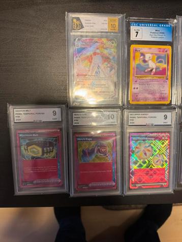 Graded Pokemon card’s en meer 