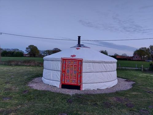 Yurt 5 meter diameter nieuw, Caravans en Kamperen, Tenten, Nieuw, Ophalen of Verzenden