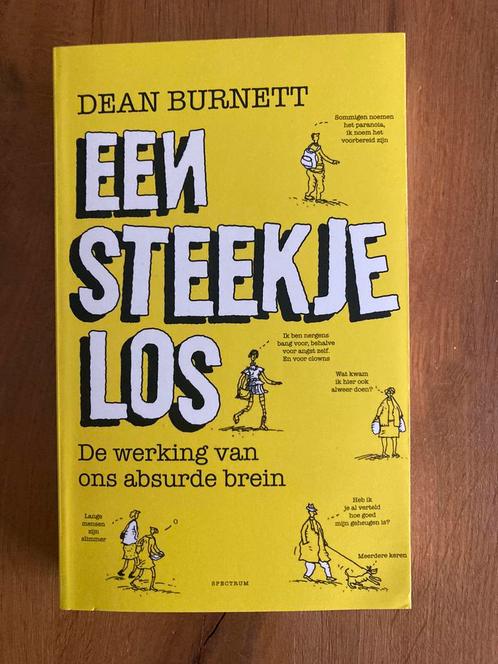 Dean Burnett - Een steekje los, Boeken, Psychologie, Zo goed als nieuw, Ophalen of Verzenden