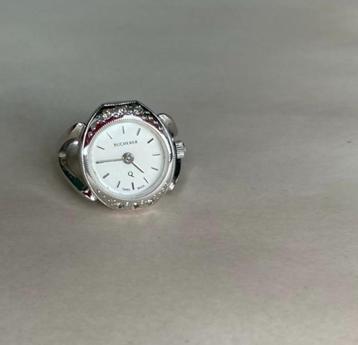 Bucherer Q watch - ring horloge - ring watch swiss made