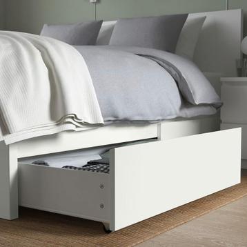 Ikea MALM Bedlades Wit 200cm (2 stuks) - afbeelding 4 Ikea MALM Bedlades Wit 200cm (2 stuks) - afbeelding 4