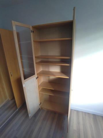 IKEA Billy boekenkast met deuren (deels glas) - afbeelding 3 IKEA Billy boekenkast met deuren (deels glas) - afbeelding 3