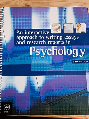 An interactive approach to writing essays and research repor