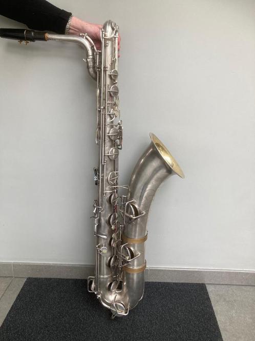 bariton saxofoon conn, Muziek en Instrumenten, Blaasinstrumenten | Saxofoons, Gebruikt, Bariton, Met koffer, Ophalen
