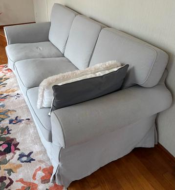 Nette IKEA Ektorp 3 zits bank grijs - afbeelding 3 Nette IKEA Ektorp 3 zits bank grijs - afbeelding 3