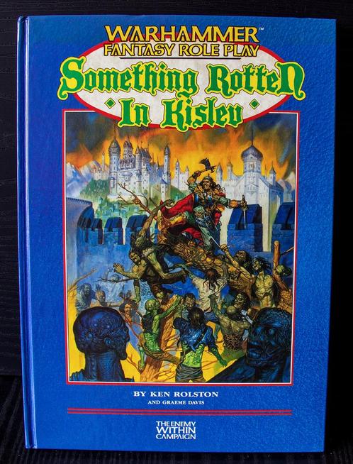 Someting Rotten in Kislev-Warhammer Fantasy RP GW 1988, Hobby en Vrije tijd, Wargaming, Zo goed als nieuw, Warhammer, Boek of Catalogus
