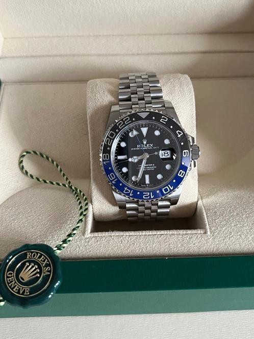 Rolex GMT-Master II BATGIRL - Full Set, Sieraden, Tassen en Uiterlijk, Horloges | Heren, Zo goed als nieuw, Polshorloge, Rolex