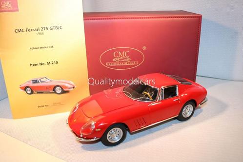 CMC M-210 Ferrari 275 GTB/C nieuw in doos vaste prijs €450, Hobby en Vrije tijd, Modelauto's | 1:18, Nieuw, Auto, Ophalen of Verzenden