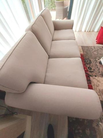 Zgan Ikea 3 zitsbank Ektorp 3-zits rechte bankstel beige - afbeelding 2 Zgan Ikea 3 zitsbank Ektorp 3-zits rechte bankstel beige - afbeelding 2