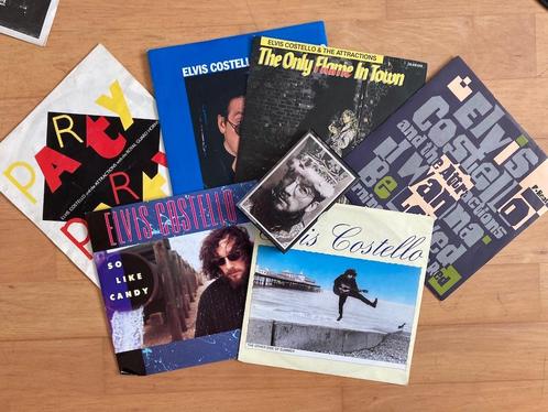 Elvis Costello (singles, CDs, cassette), Cd's en Dvd's, Vinyl Singles, Gebruikt, Single, Pop, 7 inch, Ophalen of Verzenden