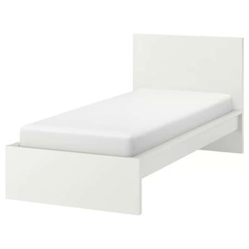 Ikea Malm 1 persoons bed wit - afbeelding 1 Ikea Malm 1 persoons bed wit - afbeelding 1