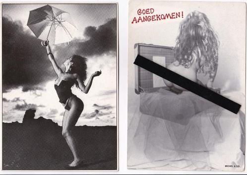 Goed aangekomen /2x erotische kunstfoto M.Thelen & H. Gloss, Verzamelen, Ansichtkaarten | Themakaarten, Ongelopen, 1980 tot heden