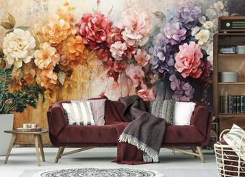 Fotobehang / Behang - Bloemen - Luxe Bloemenpracht