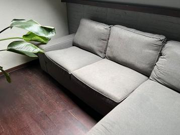 KIVIK 3-zitsbank met chaise longue, Tibbleby beige/grijs - afbeelding 3 KIVIK 3-zitsbank met chaise longue, Tibbleby beige/grijs - afbeelding 3