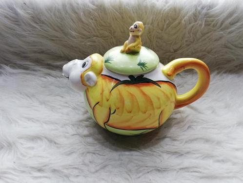 Theepot Aap klein aapje op deksel 20 cm lang, Huis en Inrichting, Keuken | Servies, Nieuw, Overige typen, Overige stijlen, Ophalen of Verzenden