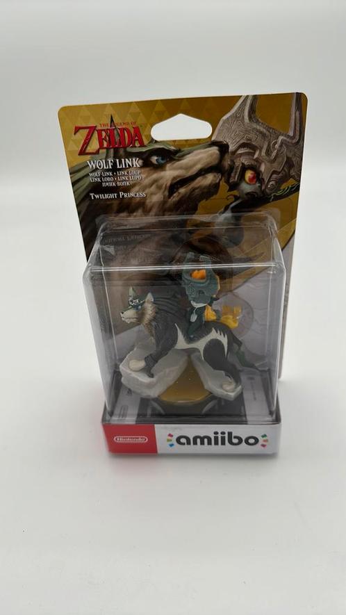 Amiibo wolf link: twillight princess compleet, Spelcomputers en Games, Games | Nintendo Wii U, Zo goed als nieuw, 1 speler, Ophalen of Verzenden