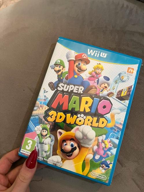 Super Mario 3D World, Wii U, Spelcomputers en Games, Games | Nintendo Wii U, Zo goed als nieuw, Avontuur en Actie, 3 spelers of meer