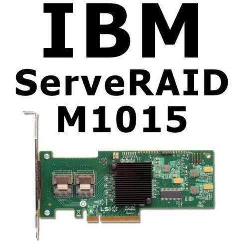 IBM serveRAID M1015 SAS SATA RAID Controller | ESXi, Computers en Software, Harde schijven, Gebruikt, Server, Intern, SATA, Ophalen of Verzenden