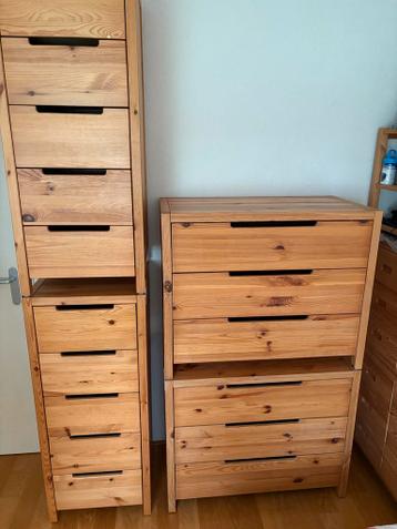 Ikea Tovik Houten ladekasten 4 kasten - afbeelding 9 Ikea Tovik Houten ladekasten 4 kasten - afbeelding 9