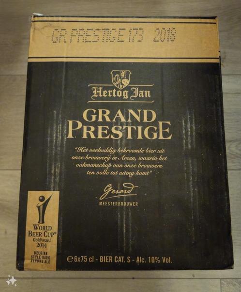 Grand Prestige 6x75cl - 2018 - NIEUWSTAAT in doos, Verzamelen, Biermerken, Nieuw, Flesje(s), Hertog Jan, Ophalen