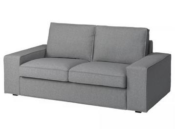 2 zitsbank Ikea Kivik grijs - afbeelding 1 2 zitsbank Ikea Kivik grijs - afbeelding 1