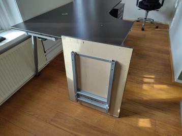 IKEA Galant bureau met verlengstuk en kastje - afbeelding 4 IKEA Galant bureau met verlengstuk en kastje - afbeelding 4