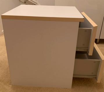 IKEA MALM ladekastje nachtkastje ladeblok 2 lades - afbeelding 2 IKEA MALM ladekastje nachtkastje ladeblok 2 lades - afbeelding 2