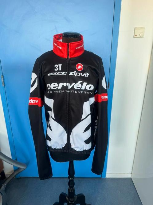 Castelli Cervelo Team Thermal Jacket; maat XXL, Fietsen en Brommers, Fietsaccessoires | Fietskleding, Zo goed als nieuw, Bovenkleding