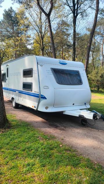Hobby 540 excellent easy caravan 5 persoons 2003 compleet!