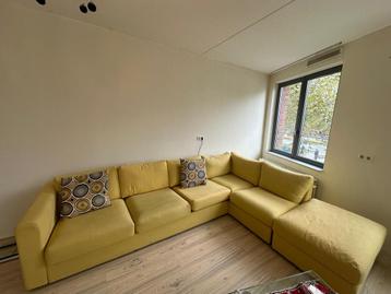IKEA gele hoekbank – comfortabel en in goede staat - afbeelding 1 IKEA gele hoekbank – comfortabel en in goede staat - afbeelding 1